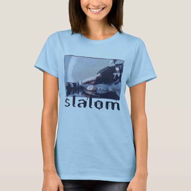 T-shirt Slalom Waterskier (Devant)