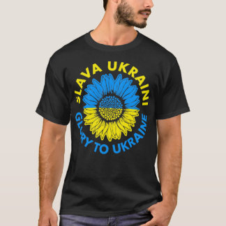 T-shirt Slava gloire ukrainienne en Ukraine