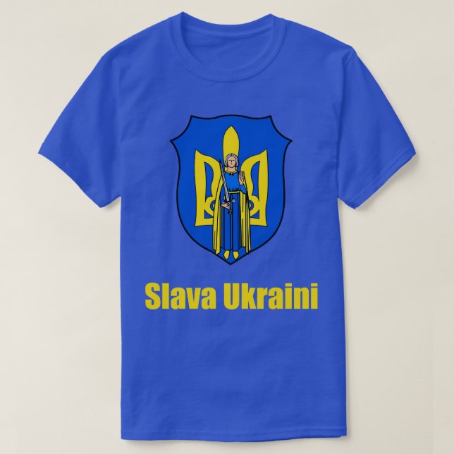 T-shirt Slava Ukraini (Design devant)