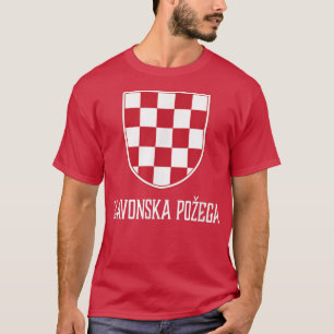 T-shirt Slavonska Pozega, Croatie - Croate Hrvatska Shir