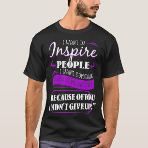T-shirt SLE Sensibilisation Lupus Butterfly Rash Cure Purp