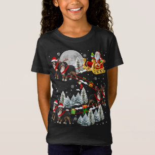 T-Shirt Sledge de Noël de la Montagne Bernese Sant