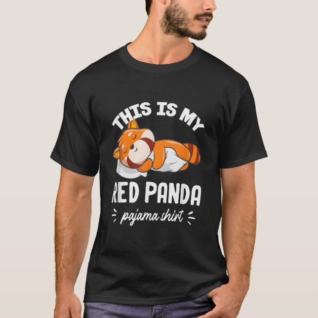 T-shirt Sleeg Red Panda Red Panda Fan (Devant)