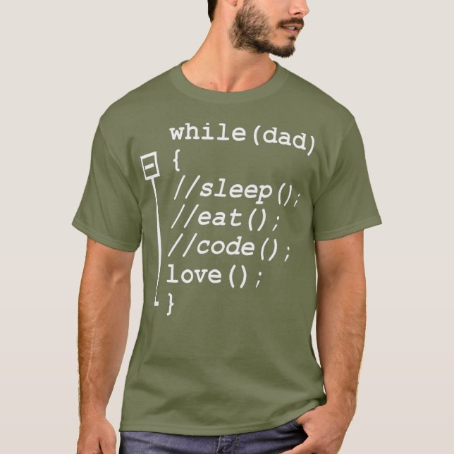 T-shirt Sleep Eat Code Drôle Programmer Coder Coder (Devant)