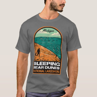 T-shirt Sleeping Bear Dunes National Lakeshore Michigan Vi
