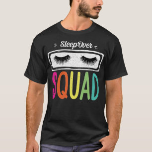 T-shirt SLEEPOVER SQUAD Fête de pyjama drôle Safari africa