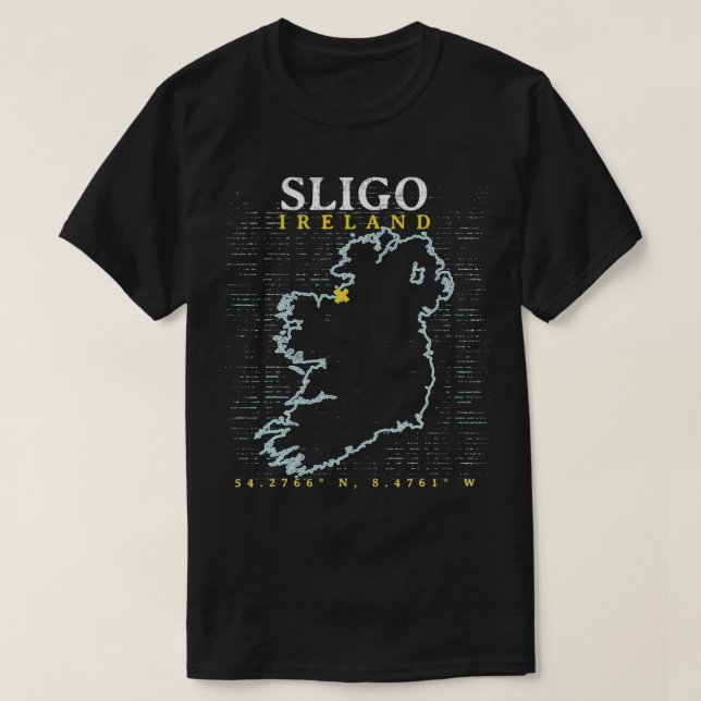 T-shirt Sligo Irlande (Design devant)