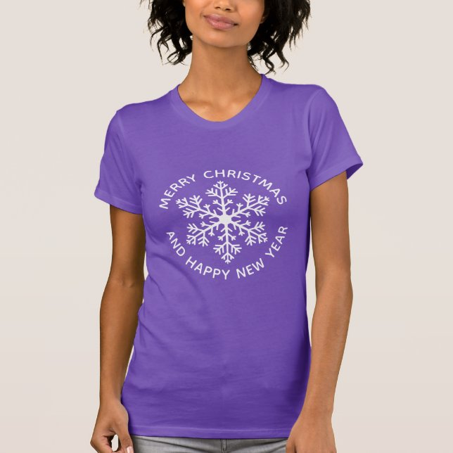 T-Shirt Slim Fit Fake Blanc (Devant)
