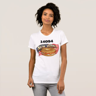 T-shirt slim pour femmes personnalisé New York