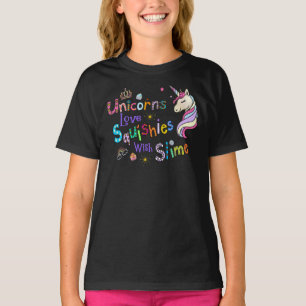 T-Shirt Slime Squishies Unicorne