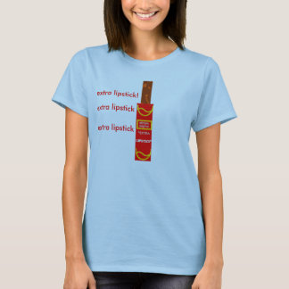 T-shirt SlimJim, rouge à lèvres supplémentaire !