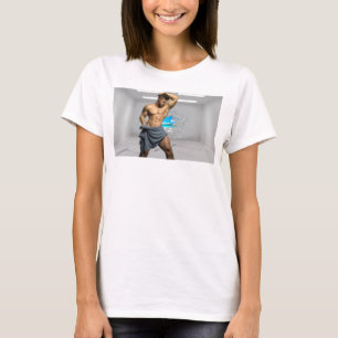 T-shirt SlipperyJoe's Man serviette brisée mur de brique b