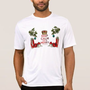 T-shirt SlipperyJoe's Merry Christmas artistic tree
