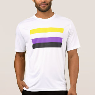 T-shirt SlipperyJoe's Nonbinary Pride Drapeau gay cadeaux 