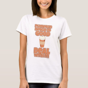 T-shirt Slogan citrouille épice drôle mignon dessin