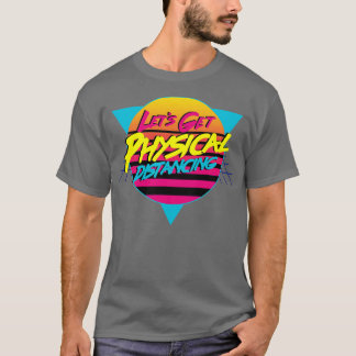 T-shirt Slogan d'aérobic inspiré des années 80