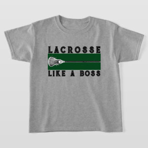 T-shirt Slogan de crosse