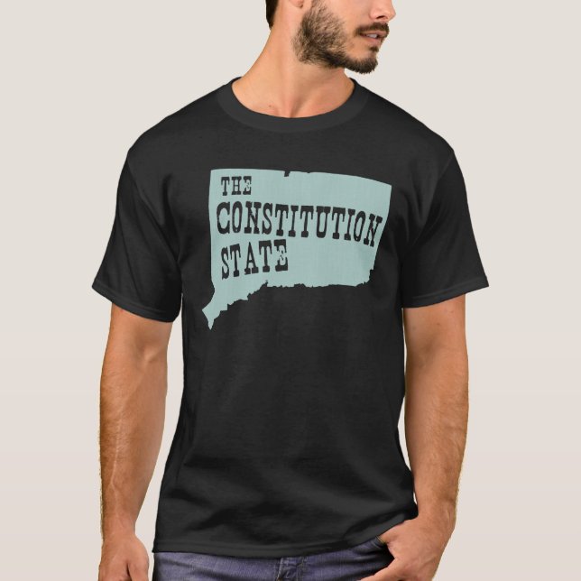 T-shirt Slogan de devise d'état du Connecticut (Devant)