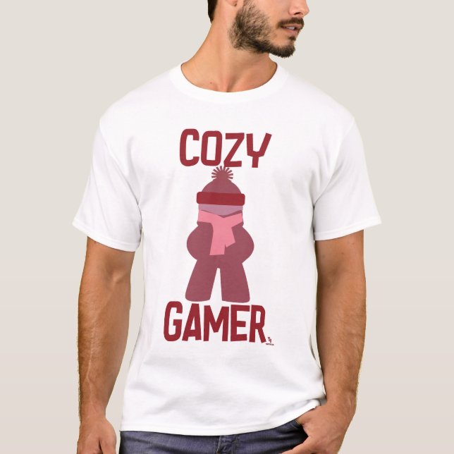 T-shirt Slogan de l'Amuseur de Gamer Cosy (Devant)