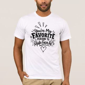 T-shirt Slogan des Meilleurs Amis