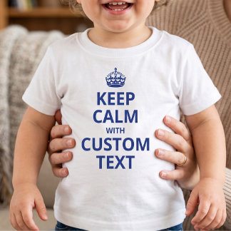 T-shirt Slogan drôle personnalisé | Graphisme Keep Calm