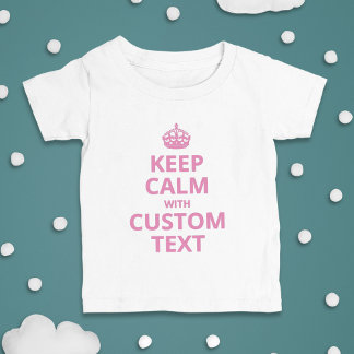 T-shirt Slogan drôle personnalisé | Graphisme Keep Calm