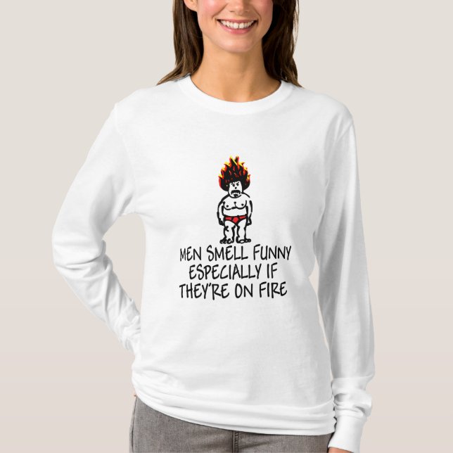 T-shirt Slogan féministe drôle (Devant)