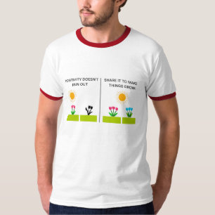 T-shirt Slogan positif