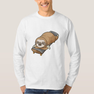 T-shirt Slot au coucher avec skateboard