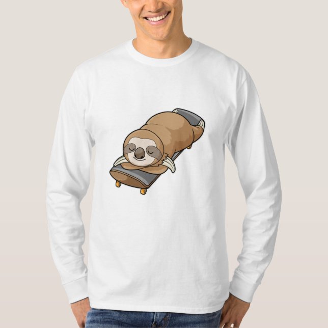 T-shirt Slot au coucher avec skateboard (Devant)