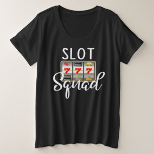 T-shirt Slot Machine Squad Las Vegas Casino Games