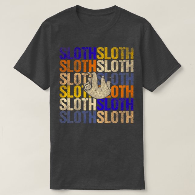 T-shirt Sloth4 (Design devant)