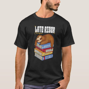 T-shirt Sloth Avec Livres Late Riser Champion