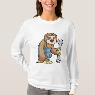 T-shirt Sloth comme artisan avec clé