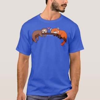 T-shirt Sloth et Red Panda Love