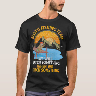 T-shirt Sloth Fishing Sloth Fishing Équipe 1