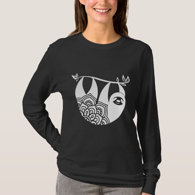 T-shirt Sloth Jote Sloth Bella Canvas Sloth (Devant)