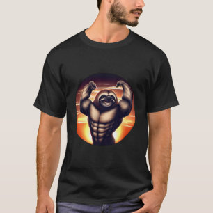 T-shirt Sloth Musclebound