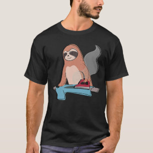 T-shirt Sloth Repassage Ménage Lazy mignonne Sloth