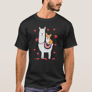 T-shirt Sloth Riding Llama Écouter Pour La Saint Valentin