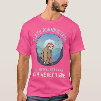 T-shirt Sloth Running Sloth Running Team