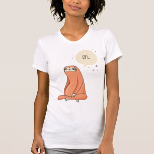 T-shirt Sloth Yoga Funny