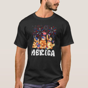 T-shirt Slots Avec Fireworks Lunettes de soleil Casquette 