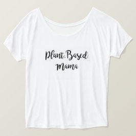 T-shirt Slouchy Boyfriend T basée sur le plante