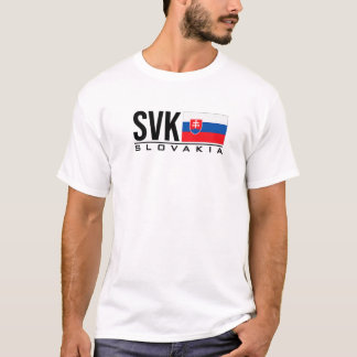T-SHIRT SLOVAQUIE PAYS DRAPEAU CODE SPORTS SVK JEUX ATHLET