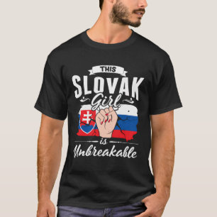 T-shirt Slovaquie Racines slovaques Patrimoine slovaque Fi