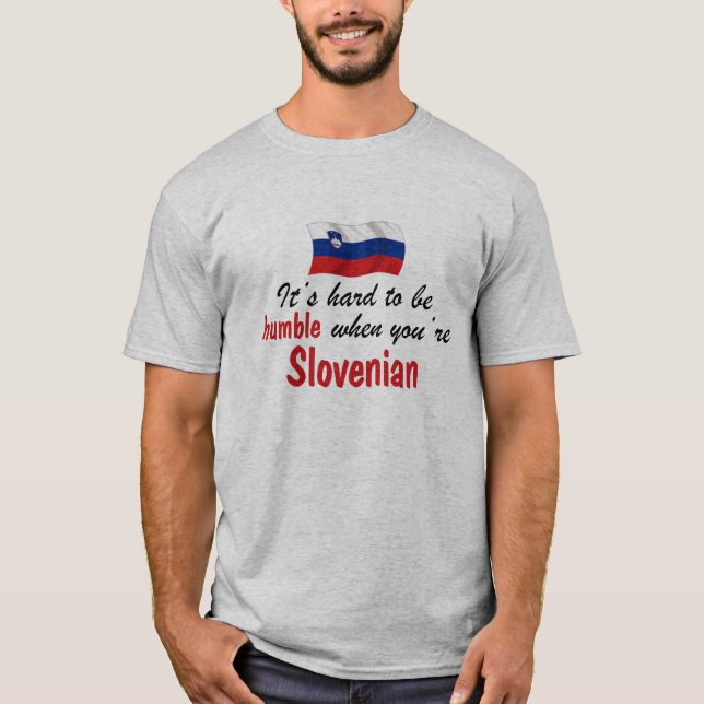 T-shirt Slovène humble (Devant)