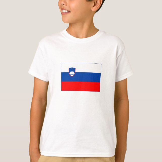 T-shirt Slovenia Flag (Devant)