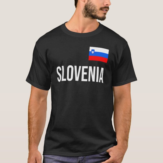 T-shirt Slovénie Femmes Hommes Enfants Slovénie Drapeau So (Devant)