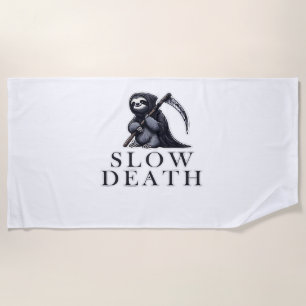 T-Shirt Slow Death Essential Strandtuch